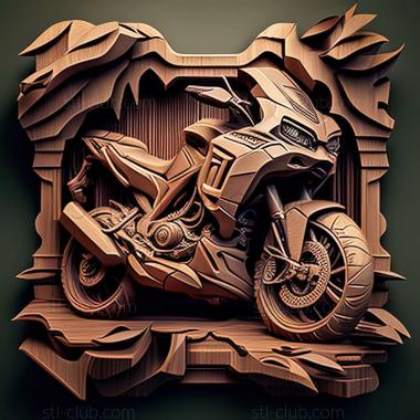 3D модель Ducati Multistrada Touring (STL)